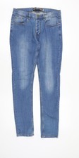 Seven Series Mens Blue Cotton