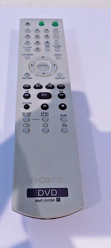 Sony rmt d175p dvd remote - rmt-d175p,