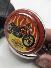 Men's Pocket Watch FRANKLIN MINT "Harley-Davidson". Billy Bike
