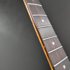 Roasted flamed maple Telecaster neck, rosewood fretboard and satin varnished