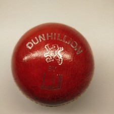 "RARE" Dunhill Dunhillion Leather Cricket Ball 5.5oz Collectible in "VGC"