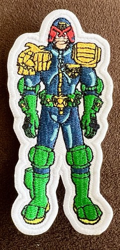 Judge dredd patch badge police - dredd,