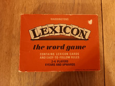 Waddingtons Lexicon - the word game 1968