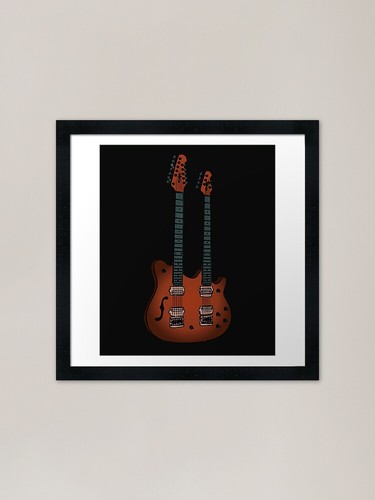 Double neck guitar - guitar, funny