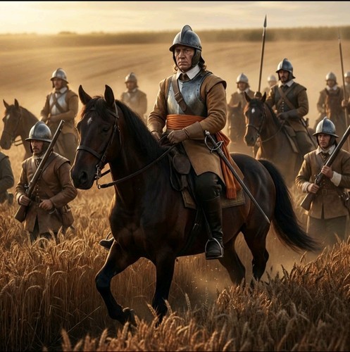 Oliver cromwell with - cromwell,