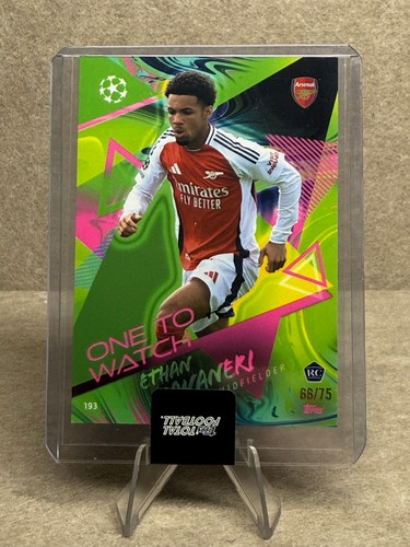Ethan nwaneri 2024 topps - nwaneri,