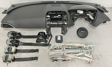2016-20 JAGUAR F PACE WHITE STITCH X761 COMPLETE AIRBAG KIT DASH ROOF SEATBELTS