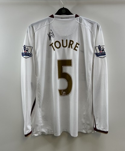 Arsenal matchworn toure - matchworn, l/s