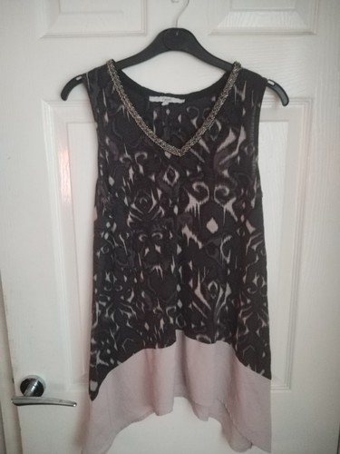 Ladies next grey print - next, beaded