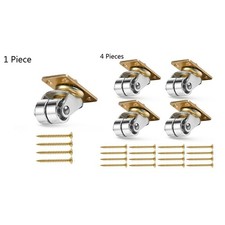 Upright Piano Wheels Brass