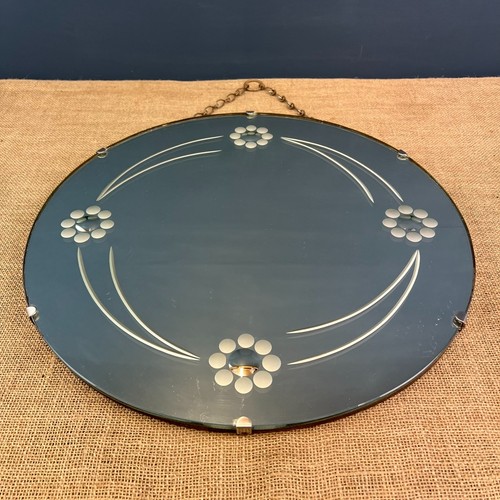 Vintage art deco bevelled edge - deco,