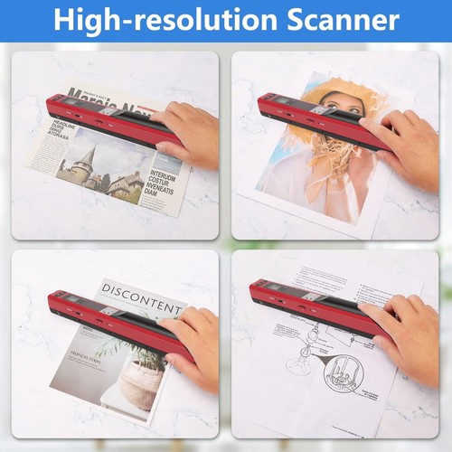 Document scanner portable - a4,