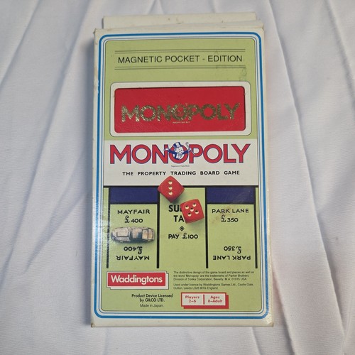 Vintage waddingtons monopoly - vintage,