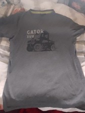 Men's John Deere Charcoal Grey Gator XUV T Shirt 2XL