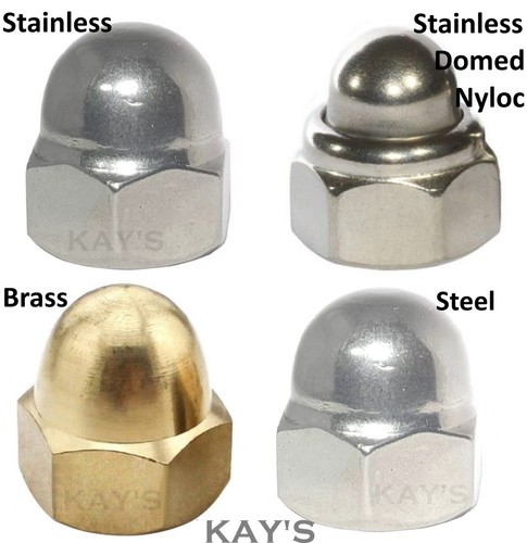 Dome nuts stainless steel - nuts,