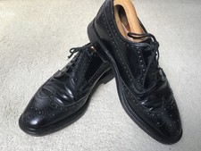 Church’s Men’s black leather Grafton shoes UK8