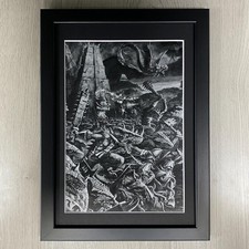SERAPHON FRAMED ART LIZARDMEN