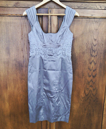 Karen millen mink satin lace - mink,