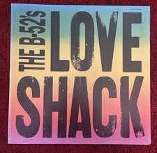 B-52's Love Shack 12" Vinyl Single 1989 Disco New Wave Pop 