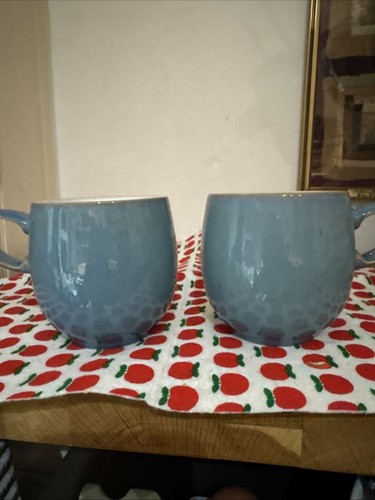 Used small blue barrel - blue,