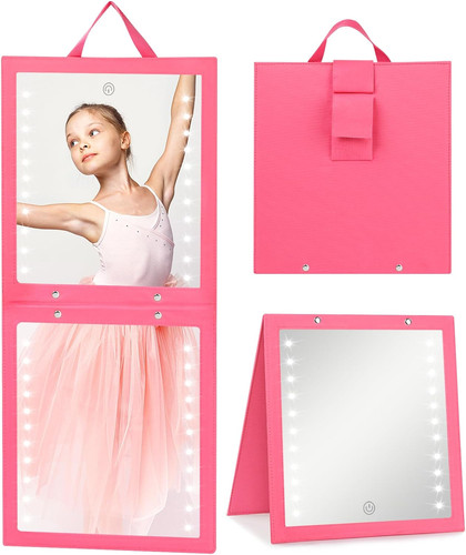 Lighted hanging mirror - lighted, for
