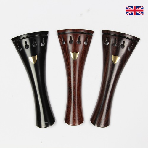 Violin tailpiece with shield - with,