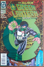 GREEN LANTERN 51, KYLE RAYNER'S NEW COSTUME, DC COMICS, MAY 1994, VF-