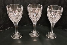 Three Vintage Galway Crystal