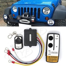 Wireless RC Kit 12V 50FT 15M Winch fit Truck Jeep ATV Warn Ramsey Remote-Control