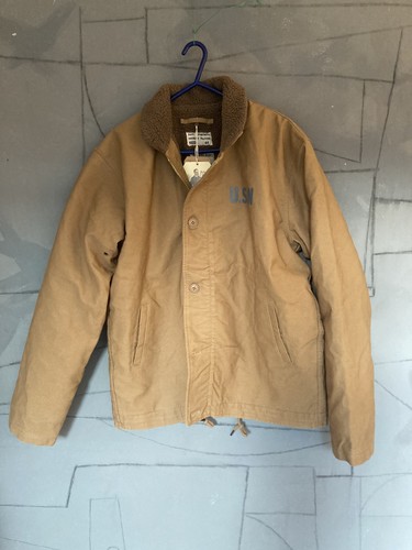 Navy deck jacket - navy,