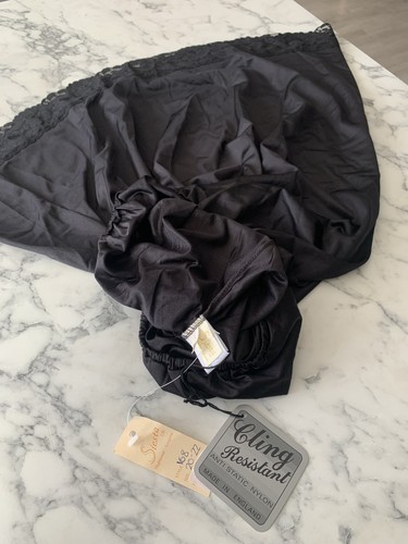 Vintage siesta black nylon - siesta, uk