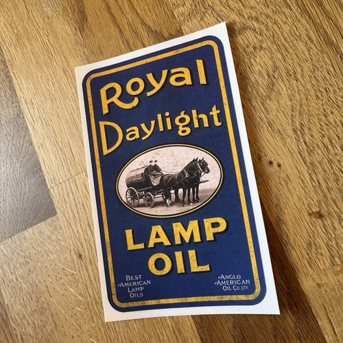 Rustic royal daylight lamp - rustic, oil