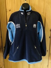 Canterbury Scotland Rugby Fleece Size M Famous Grouse Very Good Condition