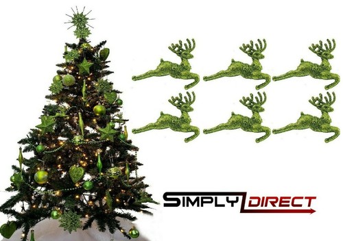 Reindeer baubles xmas tree - reindeer,