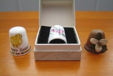Thimbles: Boxed Bone China