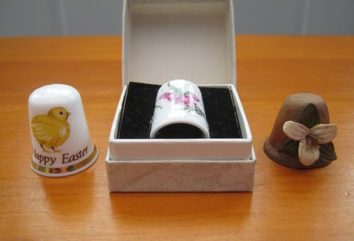 Thimbles boxed bone china - boxed,