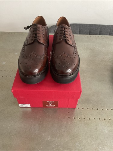 Grenson archie brown leather - grenson,