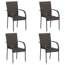 Outdoor Dining Chairs 4-Piece