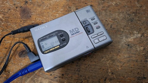 Sony portable minidisc - sony,