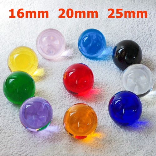 16mm 20mm 25mm - clear, crystal