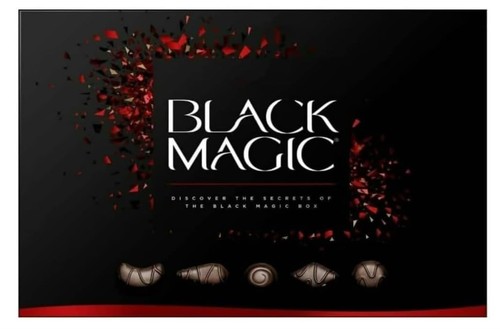 Black magic dark chocolate box - dark,