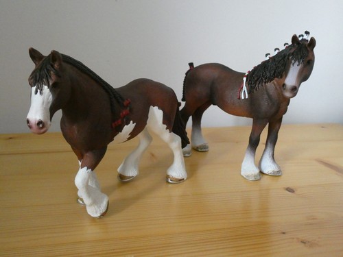 Schleich horses clydesdale - horses,