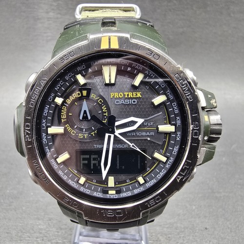 Casio protrek watch men 51mm - protrek,
