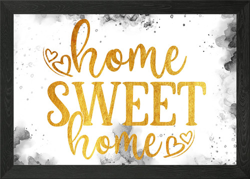 Home sweet - framed, wall