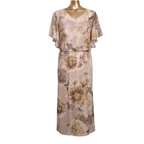 Nightingales floral midi dress - floral,