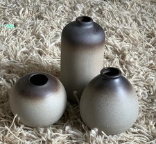 Set Of Three Pretty Ceramic /