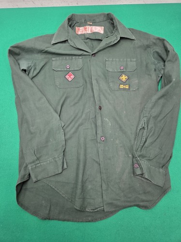 Vintage 1970s boy - scout, shirt