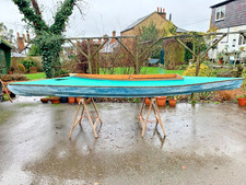 Canoe - Vintage Canvas Canoe, 2 Seat, 15 ft, Used