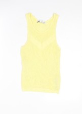 Womens UK Size S Zara Yellow
