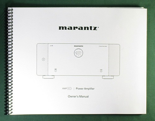 Marantz amp instruction - marantz,